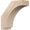 Ekena Millwork 3 1/2"W x 10"D x 10"H Imperial Smooth Knee Brace, Douglas Fir BRC04X10X10IMP00SDF - alternate 1